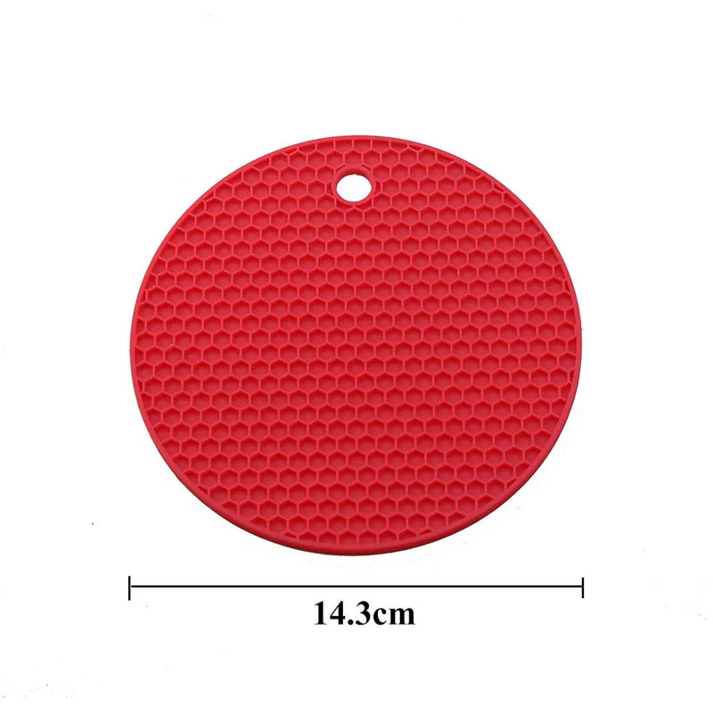 Suporte resistente ao calor em Silicone Honeycomb 14,3cm diametro