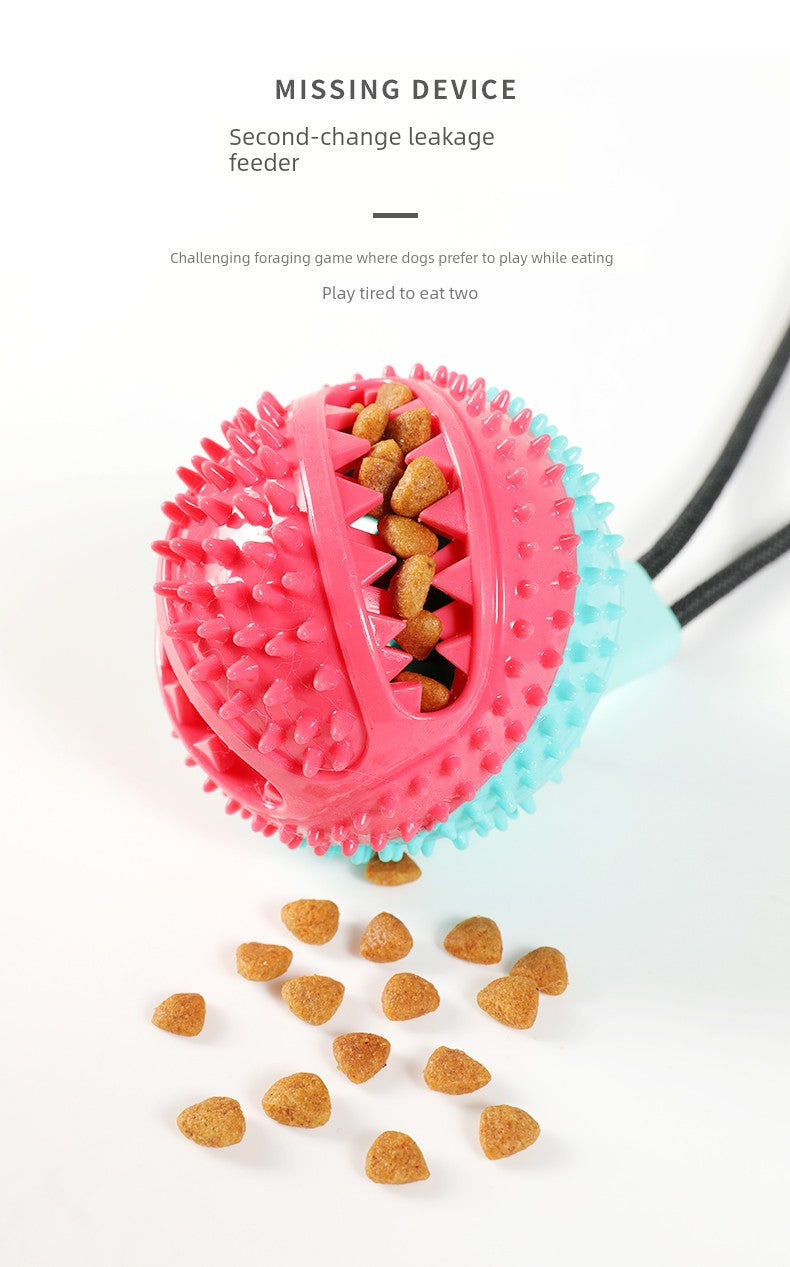 Dog Toy Ball Bite-Resistant Molar Labrador Dog Supplies Border Collie Golden Retriever Pet Rubber Ball Silicone Dog Bite