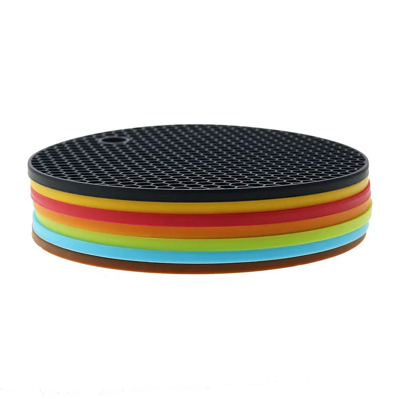 Suporte resistente ao calor em Silicone Honeycomb 14,3cm diametro