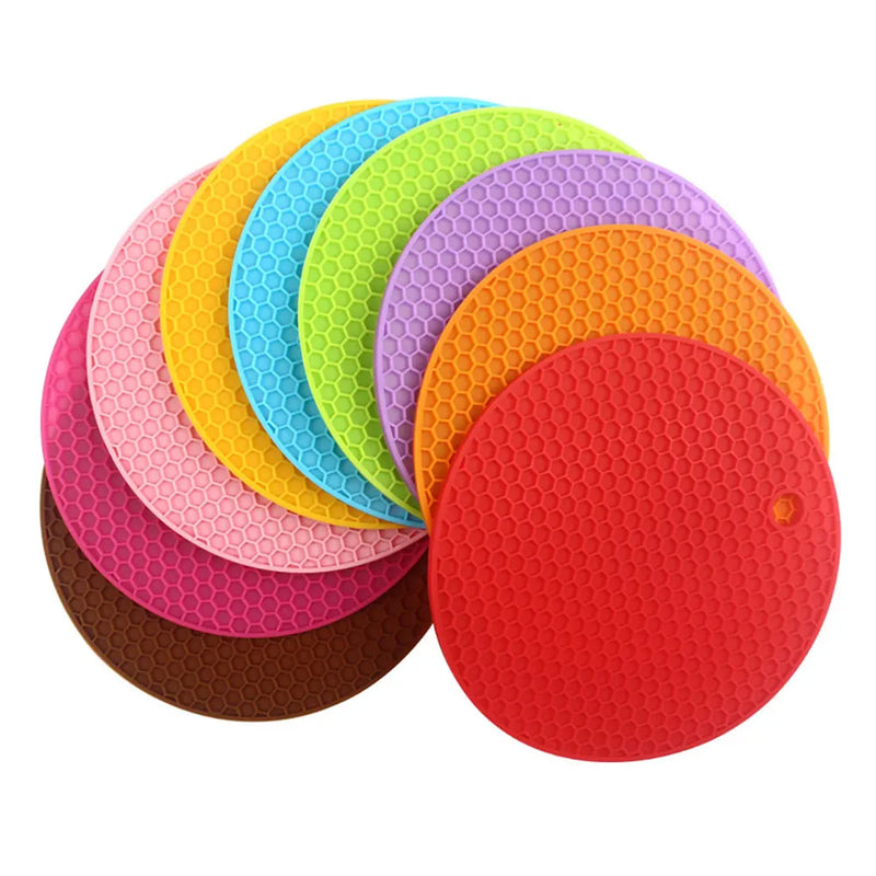 Suporte resistente ao calor em Silicone Honeycomb 14,3cm diametro