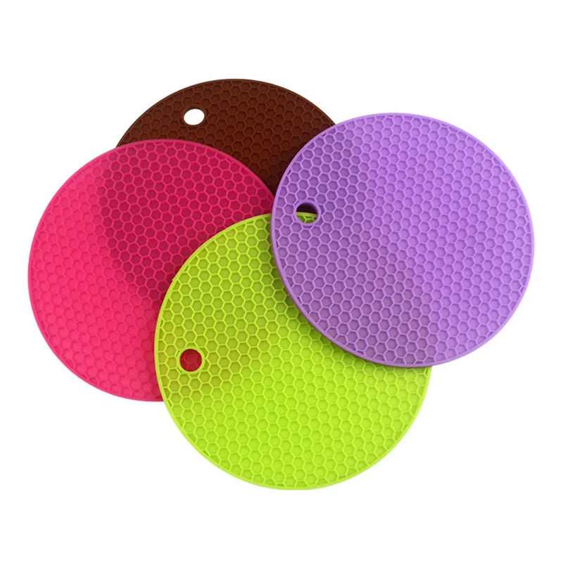 Suporte resistente ao calor em Silicone Honeycomb 14,3cm diametro